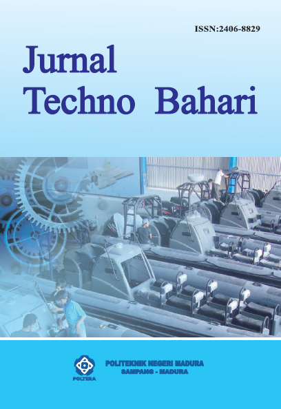 Cover Jurnal Techno Bahari